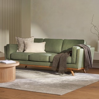 Timber 90" Sofa - Olio Green