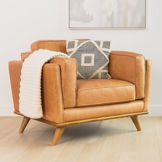 Timber Charme Tan Chair