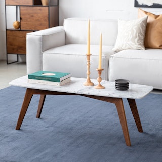 Vena Walnut Rectangular Coffee Table