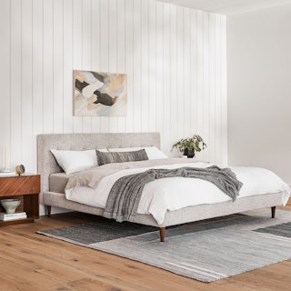 Sven Birch Ivory King Bed