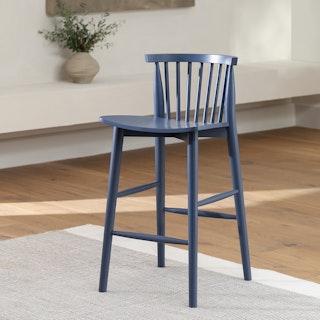 Rus Oslo Blue Counter Stool