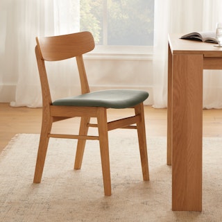 Ecole Welsh Green Oak Dining Chair