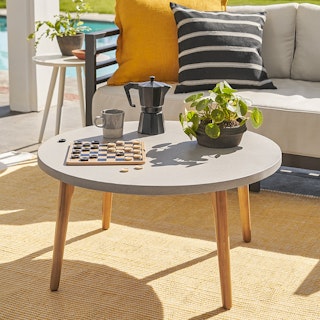 Atra Concrete Round Coffee Table