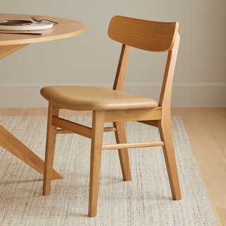 Ecole Roam Tan Oak Dining Chair