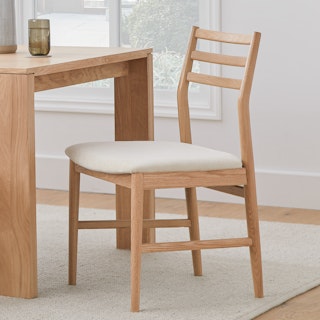 Wosla Bristol Ivory Oak Dining Chair