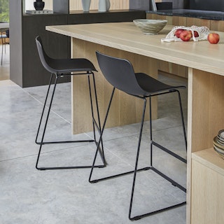 Anco Black Counter Stool