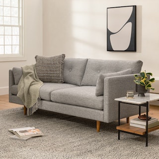 Anton 74" Loveseat - Winter Gray