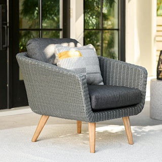 Ora Slate Gray Lounge Chair