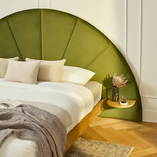 Almelo Serrano Green King Headboard