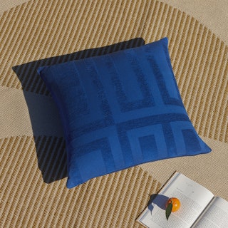 Willis Insignia Blue Large Outdoor Pillow