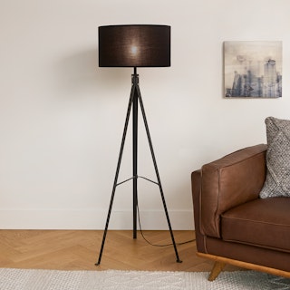 Treo Black Floor Lamp