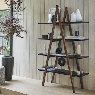 Caliper Black / Honey Beech Shelf