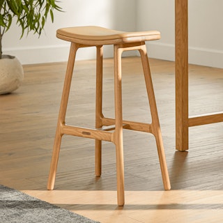 Esse Roam Tan Light Oak Counter Stool