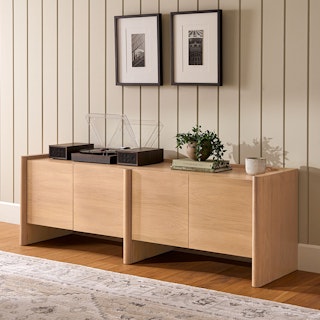 Torme White Oak Media Unit