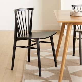 Rus Black Dining Chair