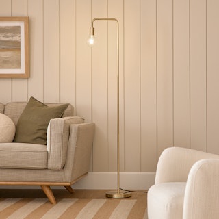 Beacon Brass Floor Lamp