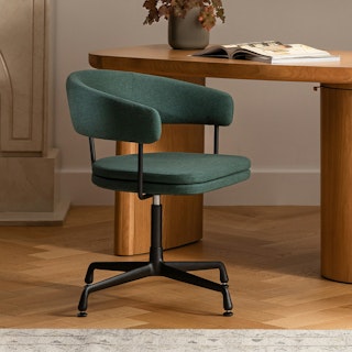 Renna Bounty Emerald Green Office Chair