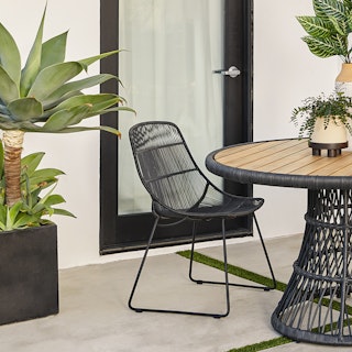 Selka Black Dining Chair