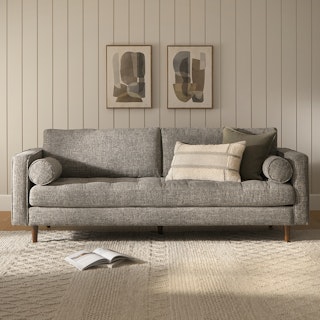 Sven 88" Tufted Sofa - Briar Gray