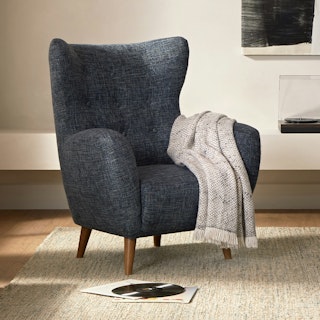 Mod Blue Berry Armchair