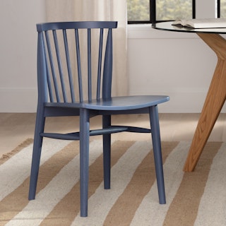 Rus Oslo Blue Dining Chair