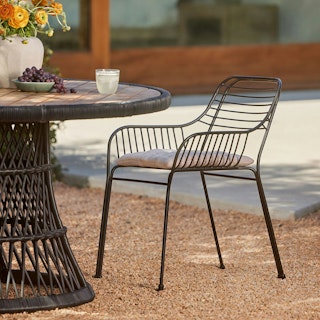 Caya Mondo Black Dining Armchair