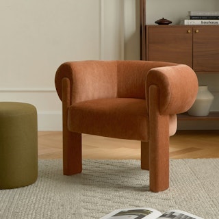 Everse Melange Brown Lounge Chair