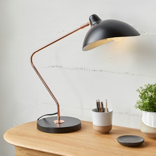 Leap Black Table Lamp