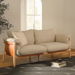 Humelo 77" Sofa - Pampas Ivory