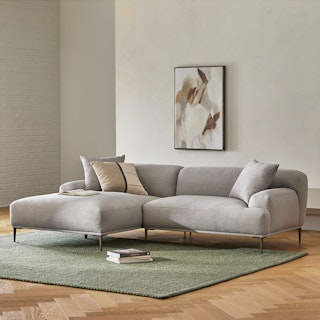 Abisko 94.5" Left Sectional - Welsh Gray