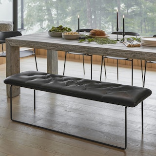 Level Bella Black 61" Bench