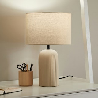 Palisade Putty Gray Table Lamp