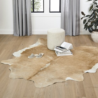 Cossa Cowhide Brown Rug 5 x 8