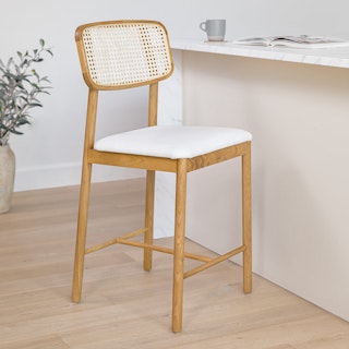 Netro Oak Counter Stool