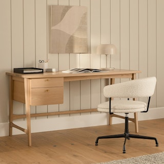 Krossa White Oak Desk