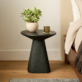 Ozetta Moonlit Black Side Table