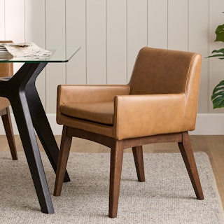 Chantel Toscana Tan Dining Armchair