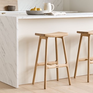 Esse Light Oak Counter Stool