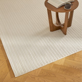 Salle Beige Washable Rug 8 x 10