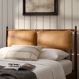 Lenia Charme Tan Headboard Cushion Set