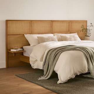 Olalla Oak King Headboard