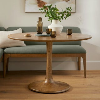 Hendrick Smoked Oak Dining Table