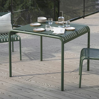 Sarek Khaki Green Dining Table for 4