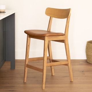 Ecole Toscana Tan Oak Counter Stool