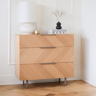 Nera Oak 3-Drawer Chest