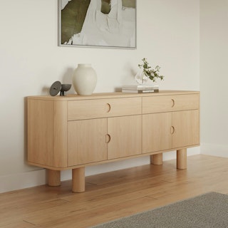 Muhly White Oak Sideboard