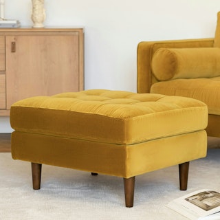 Sven Yarrow Gold Ottoman