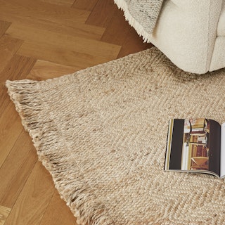 Nilium Natural Tan Rug 8 x 10