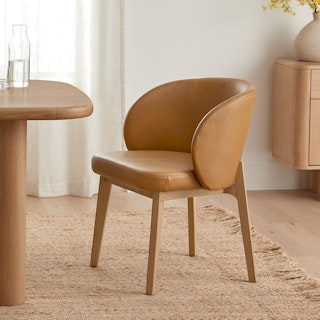 Alta Taos Tan Light Oak Dining Armchair