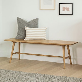 Seno Oak 55" Bench